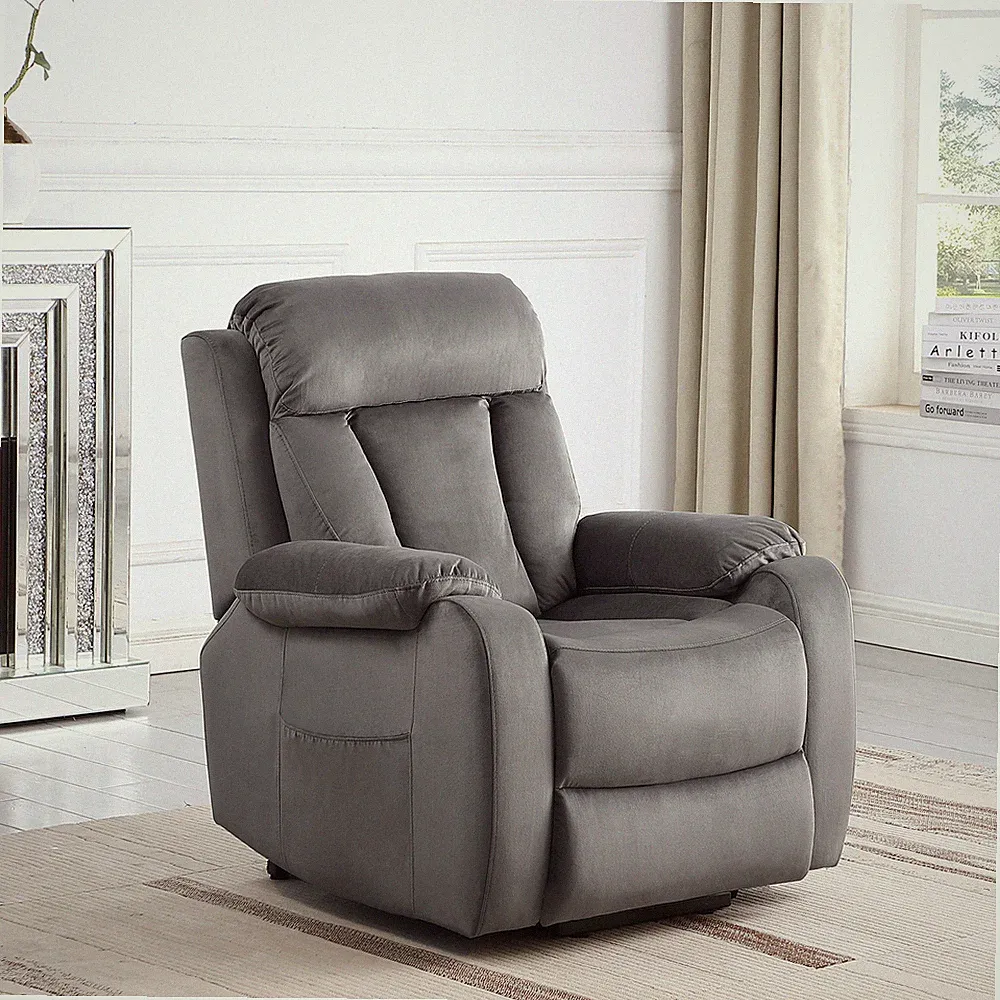 Electric Lift Recliner Chair Single Sofa LivingRoom w/Remote Control for Elderly
