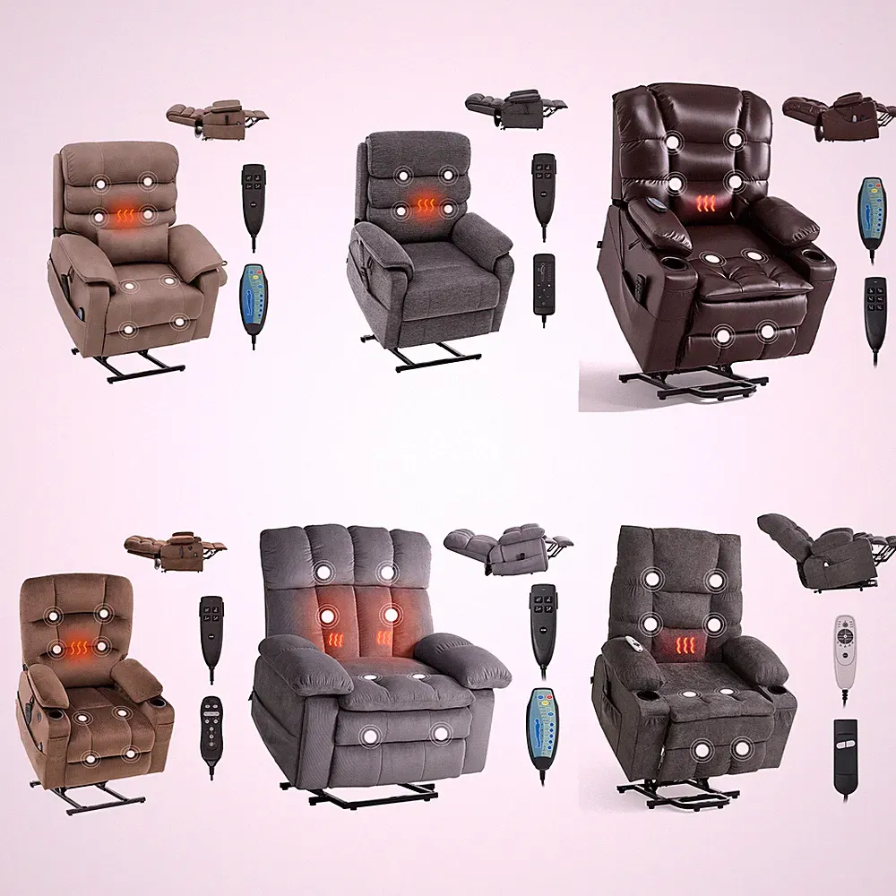 Uimoso Power Lift Recliner Chair with Massage and Heating Functions