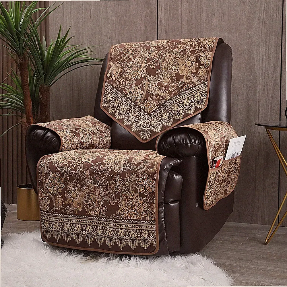 Waterproof Non-Slip Recliner Chair Cover for Leather & Electric Recliners